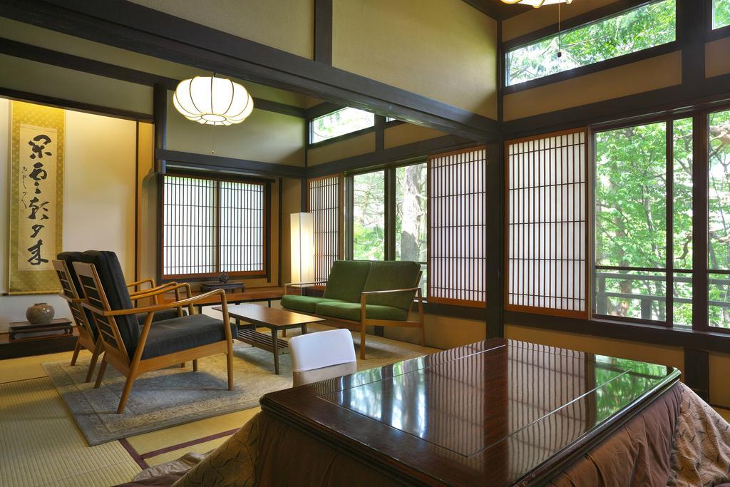 Sekizenkan Kashotei Sanso Nakanojo Ngoại thất bức ảnh
